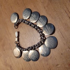 Ten Commandments Charm Bracelet